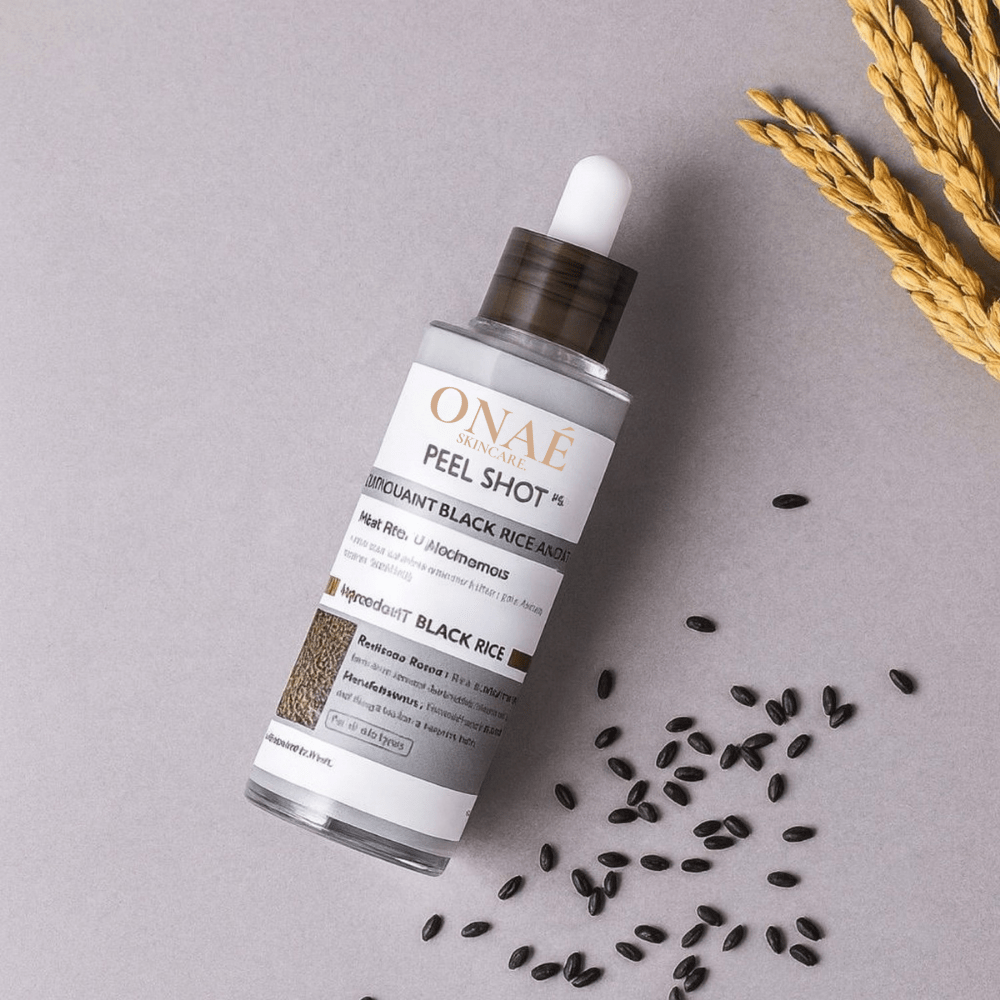 ONAÉ - Exfoliant Doux au Riz Blanc & Noir